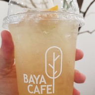 เมนูของร้าน Baya'cafe ถนนเลียบทางด่วนพุทธบูชา