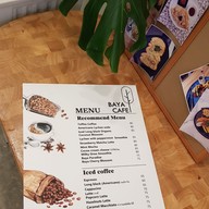 เมนู Baya'cafe ถนนเลียบทางด่วนพุทธบูชา