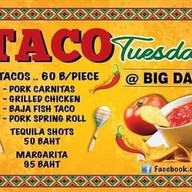 เมนู Big daddy's Steaks & BBQ