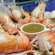 ปังปอนด์กุ้งเผา