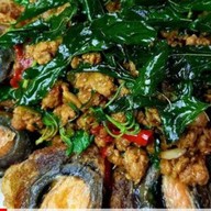 กุ้งอบวุ้นเส้นลุงนงค์