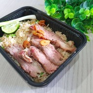 เมนูของร้าน Beef Inbox (ข้าวผัดมันเนื้อ เนื้อย่าง) Beef Inbox