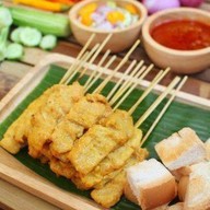 สมพรหมูสะเต๊ะ หน้าตลาดบางแค