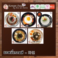 เมนู Korean food by Rose de Maria .