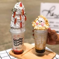 hiichy cafe ร้านน้ำชาเย็นกาแฟสด น้ำปั่น อาหารตามสั่งฮาลาล รามคำแหง 68