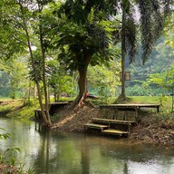 บรรยากาศ ป่าชุมชนบ้านถ้ำเสือ