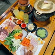 แบมบูหมูกระทะบุฟเฟต์ วัตถุดิบหมูกระทะแช่แข็ง