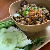 เมนูของร้าน ข้าวซอยลำดวนฟ้าฮ่าม วิภาวดีรังสิต