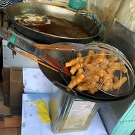 เมนูของร้าน ปาท่องโก๋เสวย ศาลเจ้าพ่อเสือ