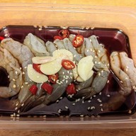 หมูสามชั้นทอด #  2 แฟลตตลิ่งชัน