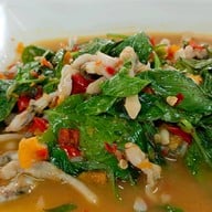 เมนูของร้าน ร้านแดงอาหารทะเล(เจ้าเก่า)แม่อี้ด