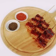 มาคุโระหม่าล่าปิ้งย่างเสียบไม้ สุพรรณบุรี