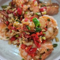 กะเพราพริกแห้ง สะพานพระนั่งเกล้า