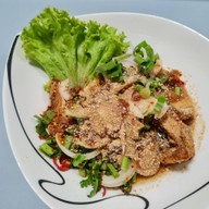 เมนูของร้าน อาหารตามสั่งอิสลาม ข้าวหมกไก่ย่างบังฟารุก ฮาลาล ร้านอาหารอิสลาม 曼谷“邦发禄烤鸡”清真餐厅 热烈欢迎所有穆斯林游客 นวมินทร์ 86