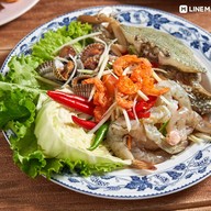 เมนูของร้าน ส้มตำคุณปลื้ม