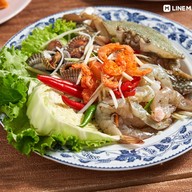เมนูของร้าน ส้มตำคุณปลื้ม