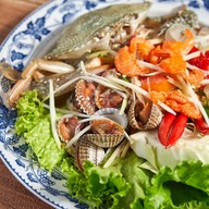 เมนูของร้าน ส้มตำคุณปลื้ม