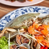เมนูของร้าน ส้มตำคุณปลื้ม