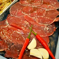 เมนูของร้าน จอมพล หมูกระทะ