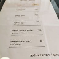 เมนู the mellow.cafe