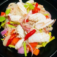 ข้าวหน้าปูม้าแกะ