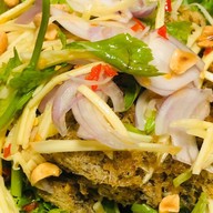 ข้าวหน้าปูม้าแกะ