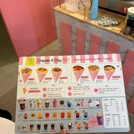 เมนูของร้าน Crepes A Day หัวหิน หัวหิน