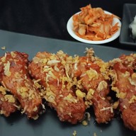 ไก่ทอดเกาหลี&มาม่าเกาหลีสไตล์ฟิวชั่น