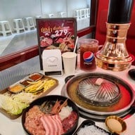 เมนูของร้าน นักล่าหมูกระทะ MBK