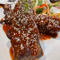 เมนูของร้าน สวนผัก โอ้กะจู๋ สันทราย