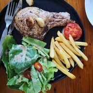 เมนูของร้าน บ้านสวนผักยิ้ม