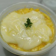 ข้าวไข่ข้นคั่วพริกเกลือ & ข้าวโพดผัดเนย