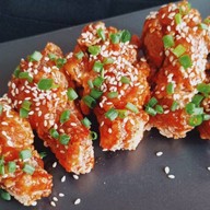 ไก่ทอดเกาหลี&มาม่าเกาหลีสไตล์ฟิวชั่น