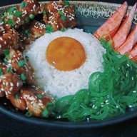 ไก่ทอดเกาหลี&มาม่าเกาหลีสไตล์ฟิวชั่น