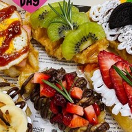 ผลละมง ผลไม้สด ปอกพร้อมทาน/ฝรั่งแช่บ๊วย/กรีกโยเกริตอร่อยมาก บางคูวัด