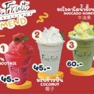 Fresh Fruit น้ำผลไม้ปั่น,Smoothie,น้ำผลไม้สกัดเย็น สนามปั่นเจริญสุขมงคลจิตร