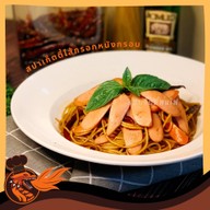 เมนูของร้าน สปาเก็ตตี้ พ่นไฟ สาขาบางบอน (Home Kitchen)