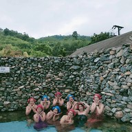 บรรยากาศ บ่อน้ำร้อนทุ่งนุ้ย