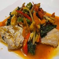 เมนูของร้าน ปากน้ำซีฟู้ด ถลาง