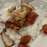 เมนูของร้าน ข้าวหมูทอดอร่อยมาก บางบอน
