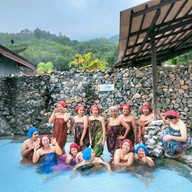 บรรยากาศ บ่อน้ำร้อนทุ่งนุ้ย