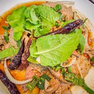 อ้วนผอม เมี่ยงปลาเผา ท่าน้ำนนทบุรี