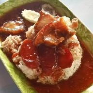 เมนูของร้าน อ้วนเลือดหมูใบยา ท่าอิฐ