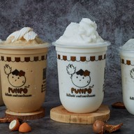 ปั่นโป๋ มะพร้าวเผานมสด หน้าตลาด The market เนินพลับหวาน