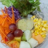 เมนูของร้าน ยำแซ่บเพื่อนรัก (ยำบุฟเฟ่ต์10฿หน้าร้าน)