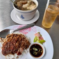 เมนูของร้าน ธารทิพย์  ๓ ข้าวหน้าเป็ดย่าง หลังห้างกนกกาญจน์