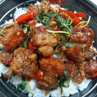 เมนูของร้าน ยำแซ่บเพื่อนรัก (ยำบุฟเฟ่ต์10฿หน้าร้าน)