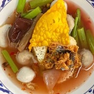เมนูของร้าน เอก ลูกชิ้นปลา