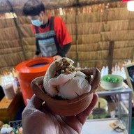 เมนูของร้าน ไอศครีมกะทิสด หม้อดินเผา ตลาดน้ำอโยธยา