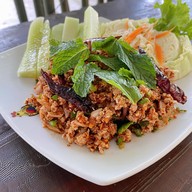 เมนูของร้าน หลงกลิ่นกะเพรา หลงกลิ่นกะเพรา